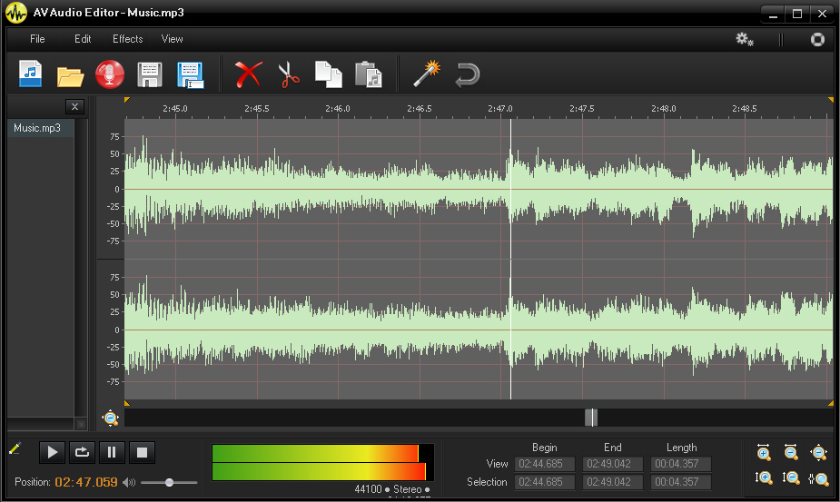 Audio editor online