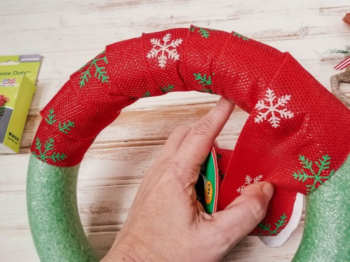 Diy christmas wreath dollar tree