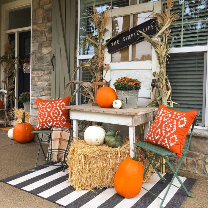 Diy fall decorations for outside