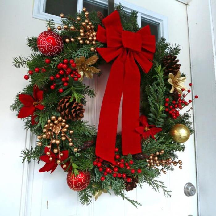 Diy christmas wreath dollar tree