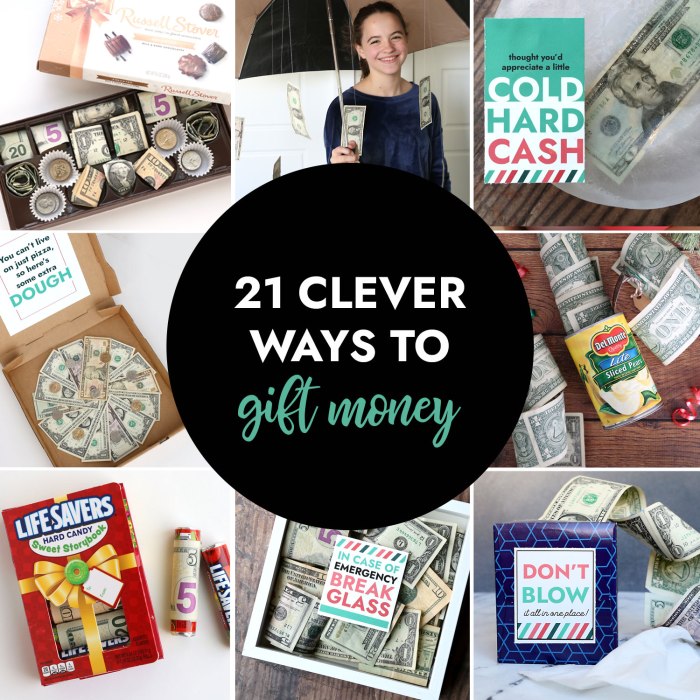 Diy birthday money gift ideas