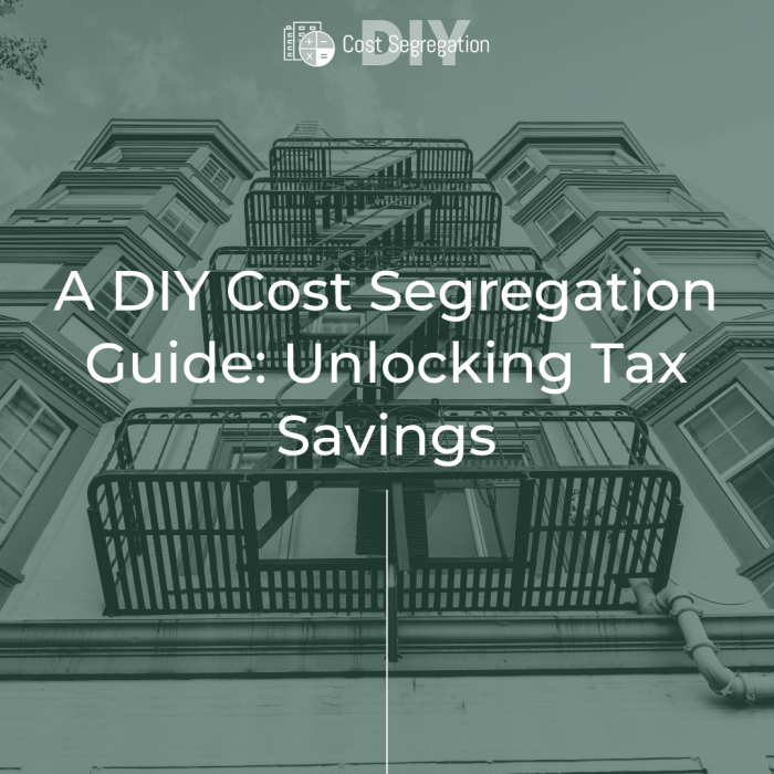 Diy cost segregation